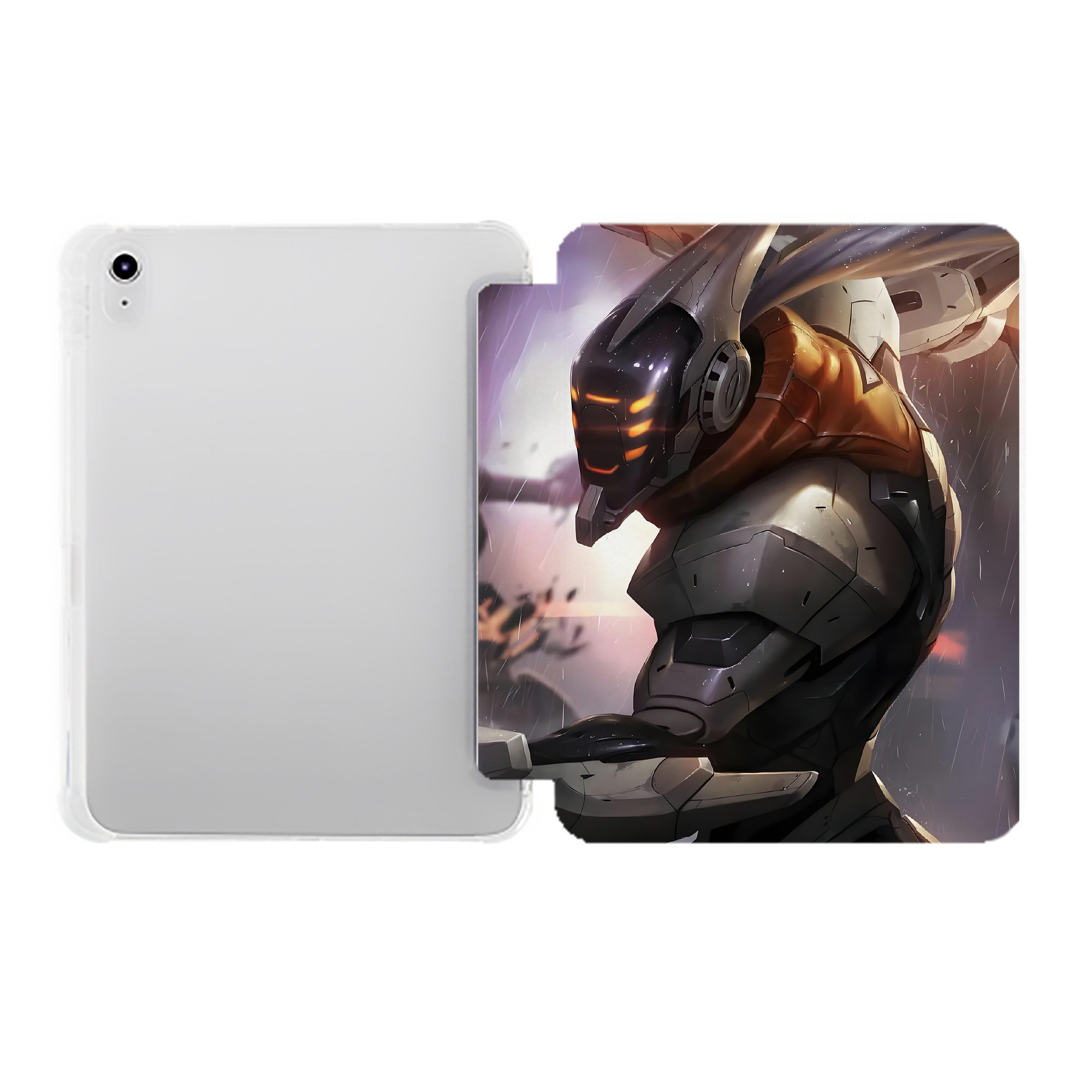 （画像用） リーグ・オブ・レジェンド League of Legends LOL IPad ケース ペン収納付き 三つ折りスタンド PUレザー×シリコン 対応機種9.5/10.5/10.9インチ